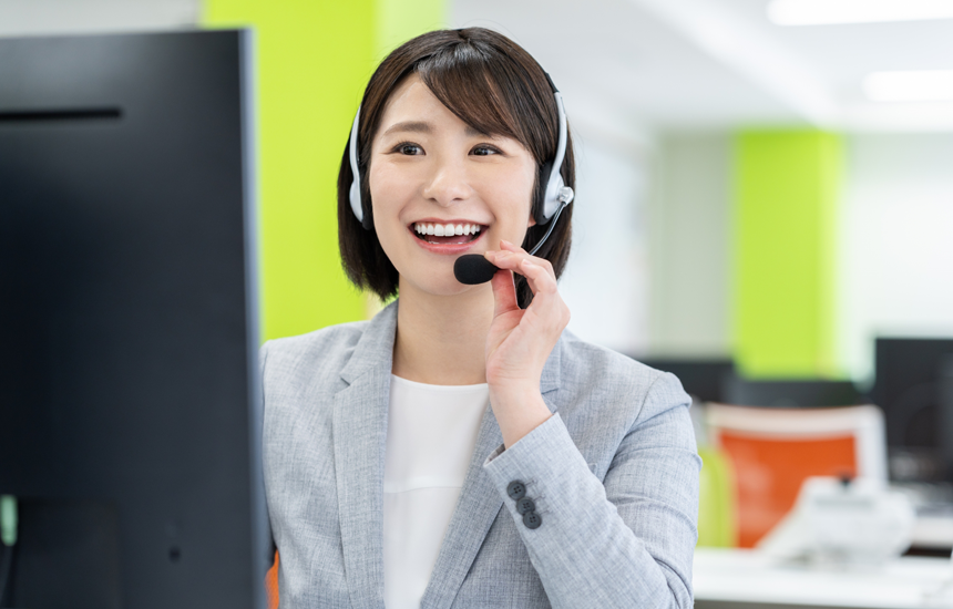 24時間体制のサポート